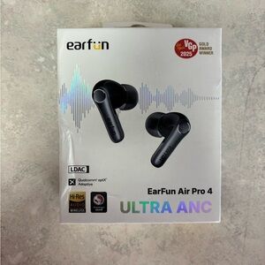 EarFun Air Pro 4 Wireless Earbuds - NEW IN Open Box.